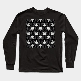 Spook-tacular Skulls & Spiders Long Sleeve T-Shirt